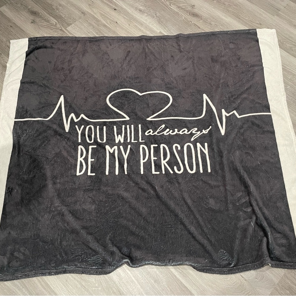 Greys Anatomy throw blanket
